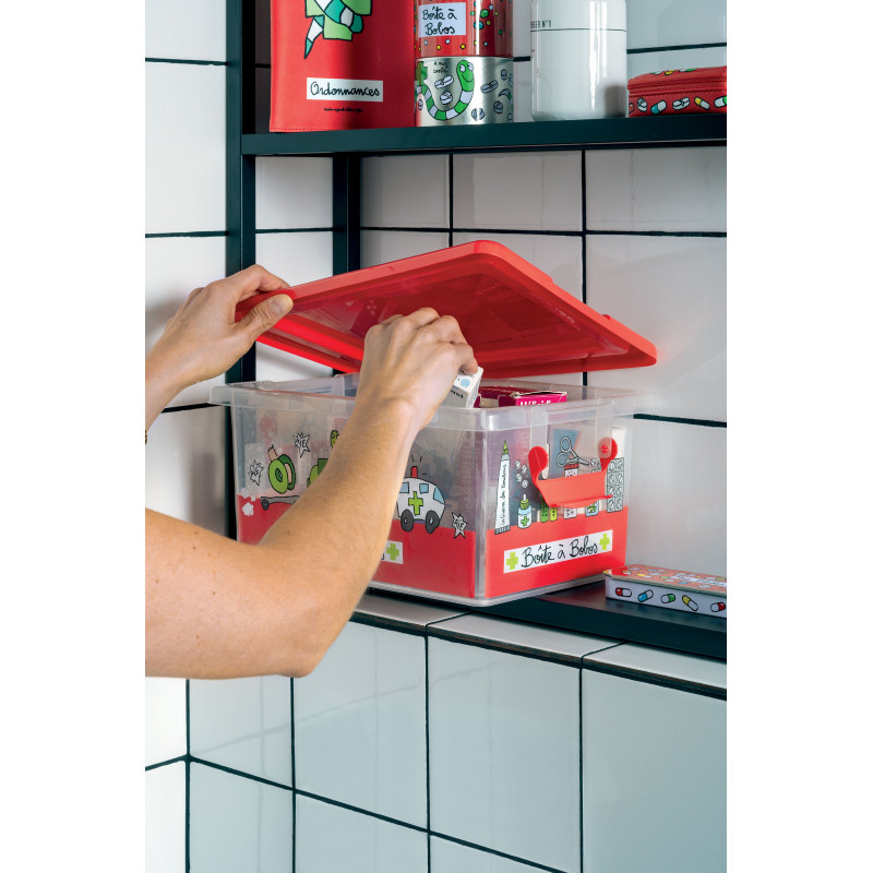Boîtes plastique Boîte Bobos D005-P090225