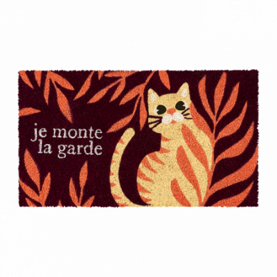 Paillasson Je monte la garde