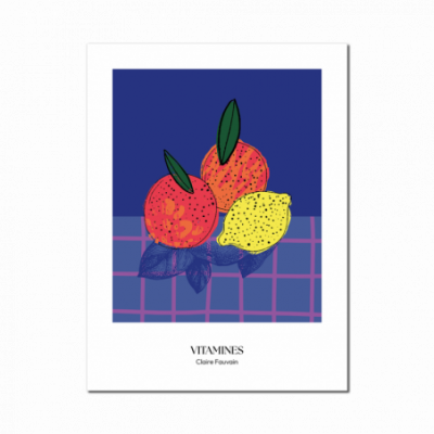 Affiche vitamnies