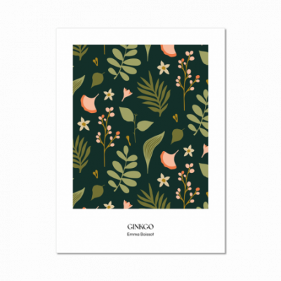 Affiche ginkgo