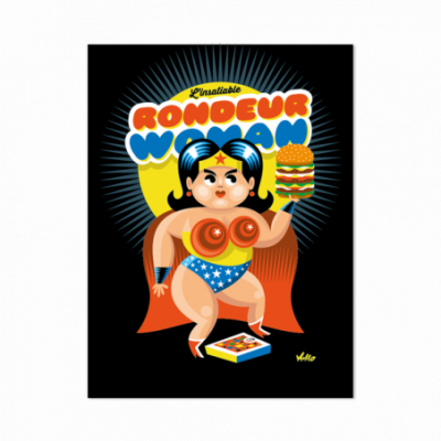 Affiche rondeur woman