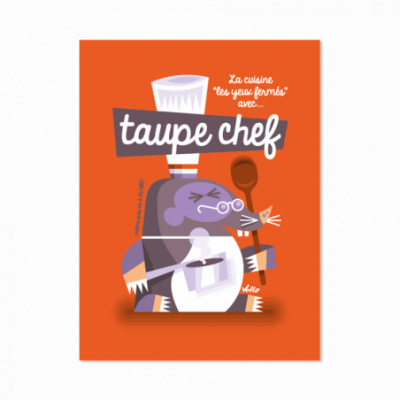 Affiche taupe chef