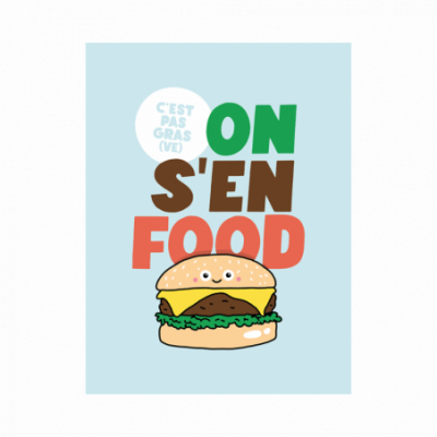Affiche on s'en food