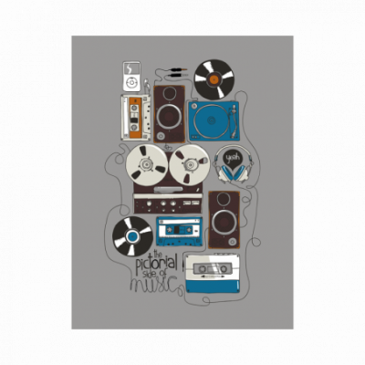 Affiche pictorial music