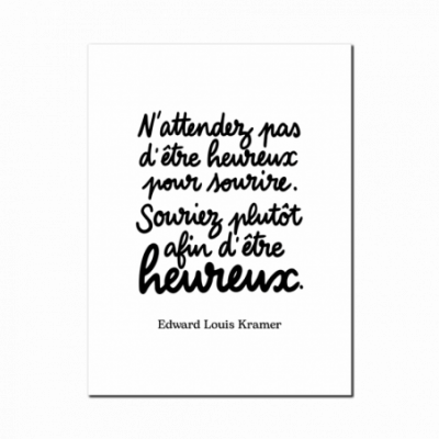 Affiche n'attendez pas...