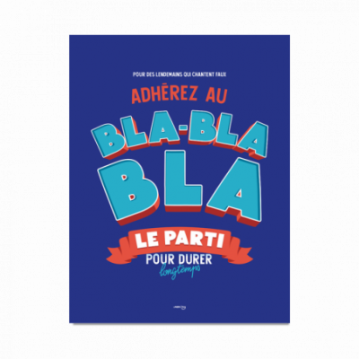 Affiche Bla-bla-bla