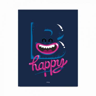 Affiche happy