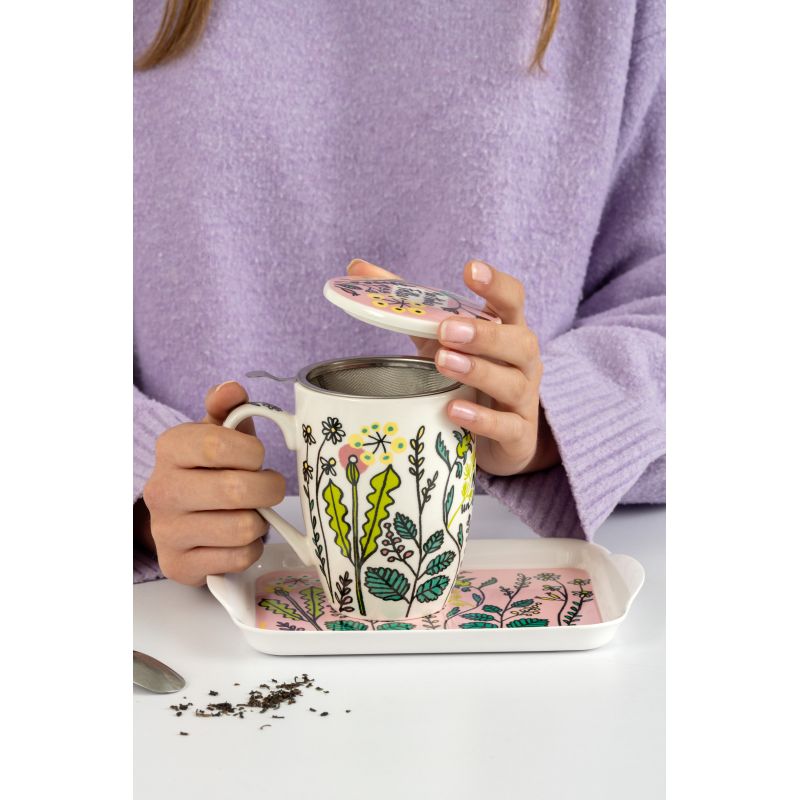 Tisanière (+ filtre) Mes herbes folles