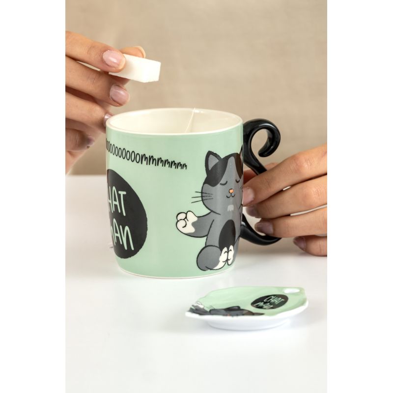 Repose Sachet de thé Chat man