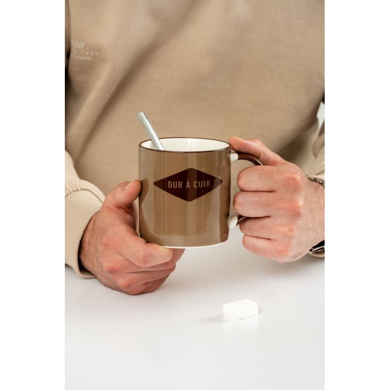 Mug (+ boîte) Dur à cuir