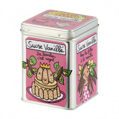 Boite à sucre vanillé bourbon