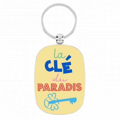 Porte-clés La clé du paradis