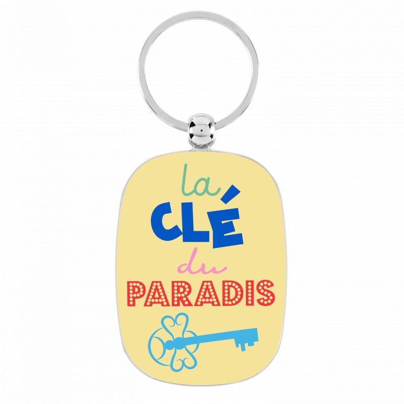 Porte-clés La clé du paradis