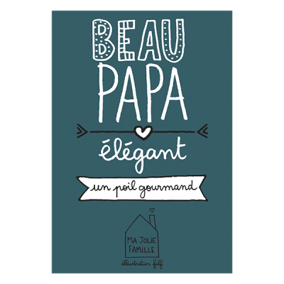 Idées Cadeaux Magnet Beau-papa élégant P021-V031145-BI-SOL20