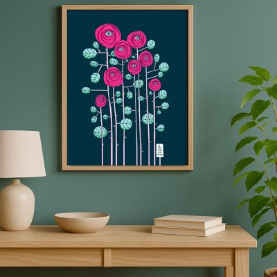 Affiche La vie en rose