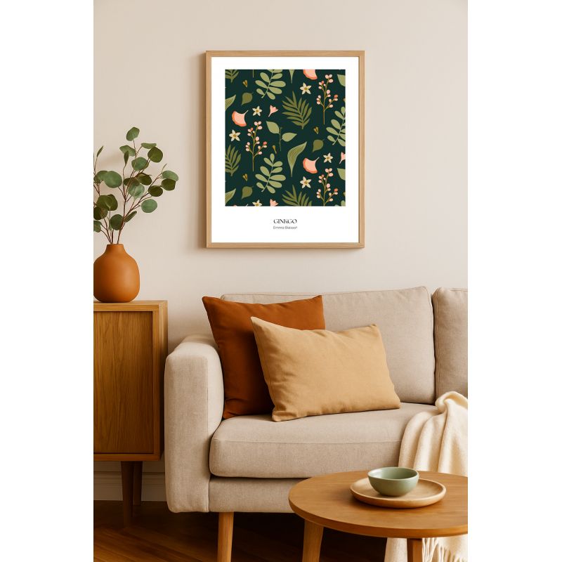 Affiche ginkgo
