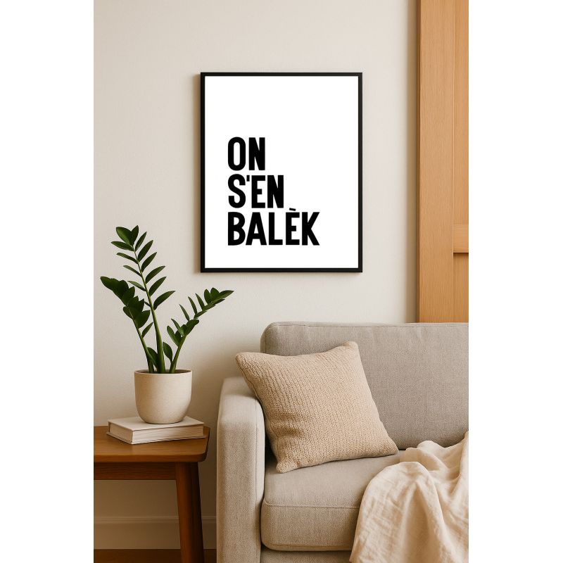 Affiche on s'en balek