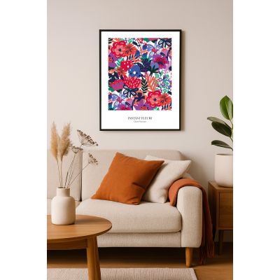Affiche instant fleuri