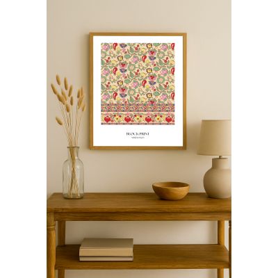 Affiche block print