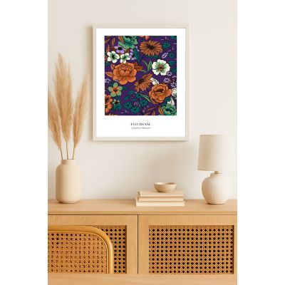 Affiche fleurs xxl