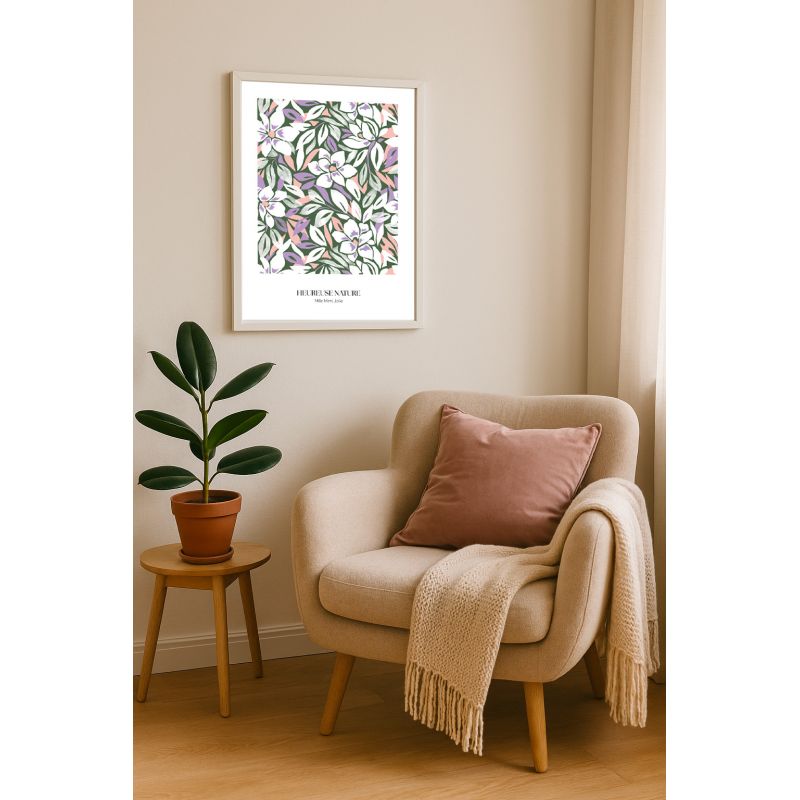 Affiche heureuse nature