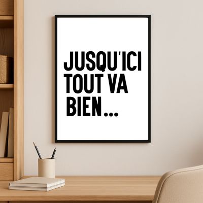 Affiche jusqu'ici tout va bien