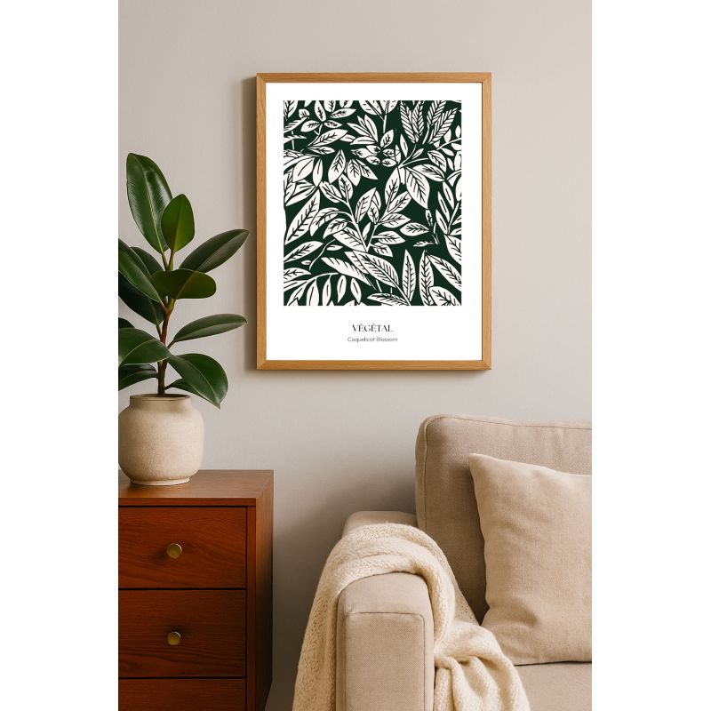 Affiche vegetal