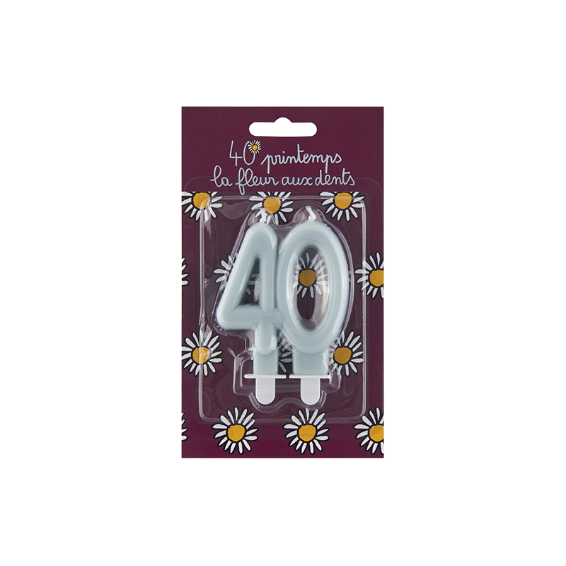 Bougie D Anniversaire 40 Ans
