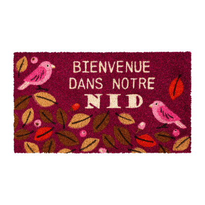 Paillasson Bievenue dans notre nid