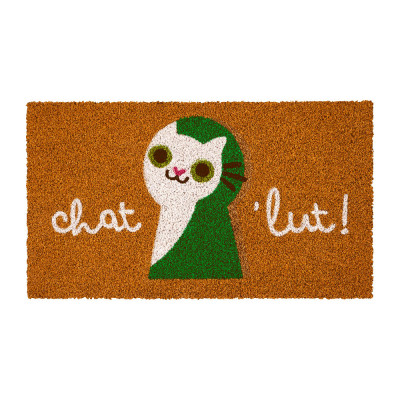 Paillasson Chat'lut serrure