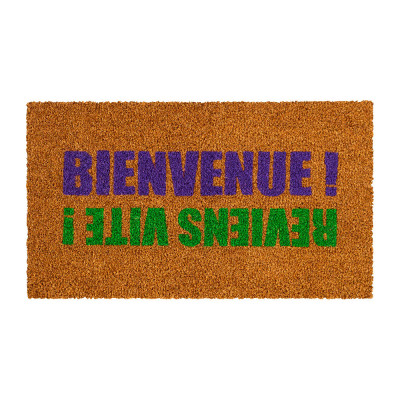 Paillasson Bienvenue reviens vite