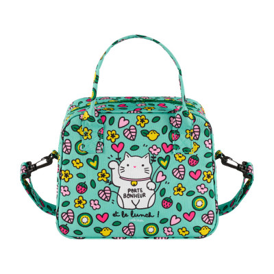 Sac isotherme (+ bandoulière) Chat bonheur