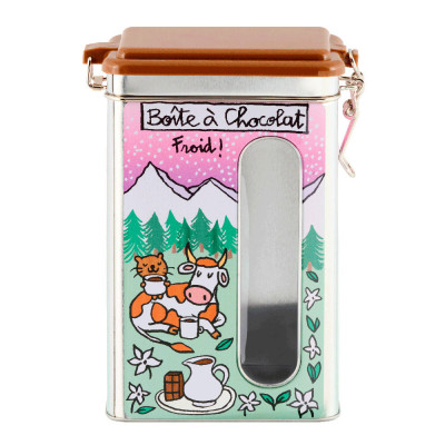 Boite à fenêtre (hermétique) Cacao Marmottes