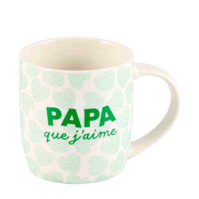 Mug (+boite) Papa que j'aime