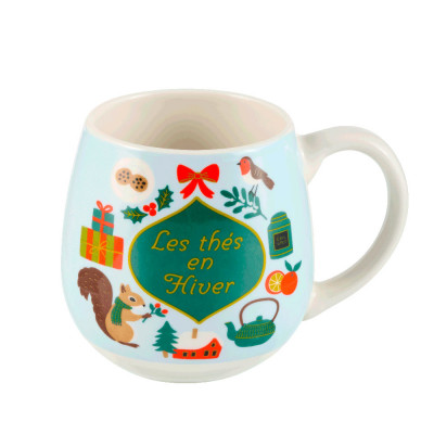 Mug rond Les thés en hiver