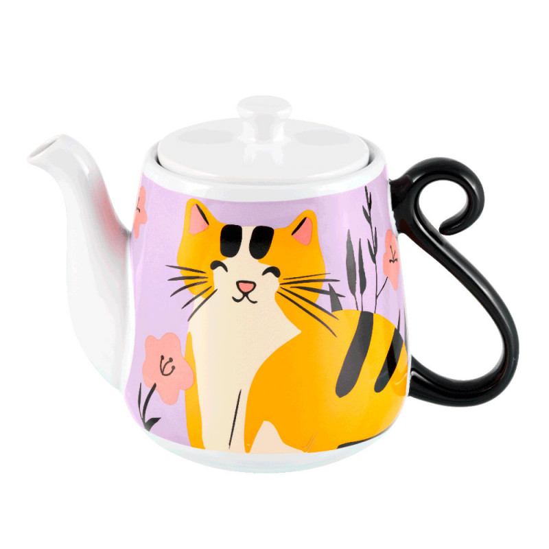 Théière Chat va bien