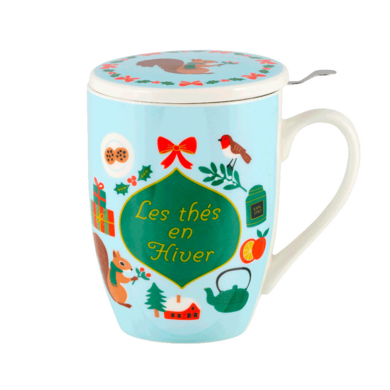 Tisanière (+ filtre) Les thés en hiver