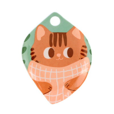 Repose-sachet Chat caille ici