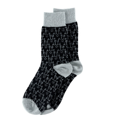 Chaussette Chat miaou