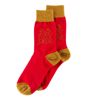 Chaussette La vie est belle