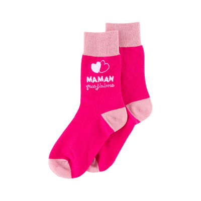 Chaussette Maman que j'aime