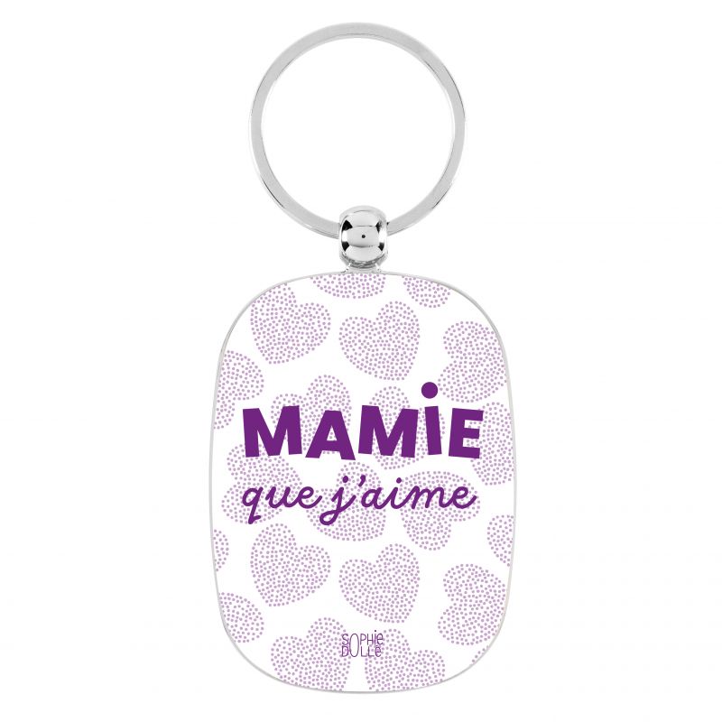 Porte-clé Mamie que j'aime