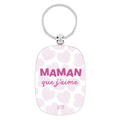 Porte-clé Maman que j'aime