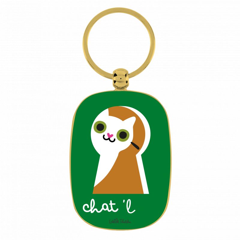 Porte-clé Chat'lut serrure