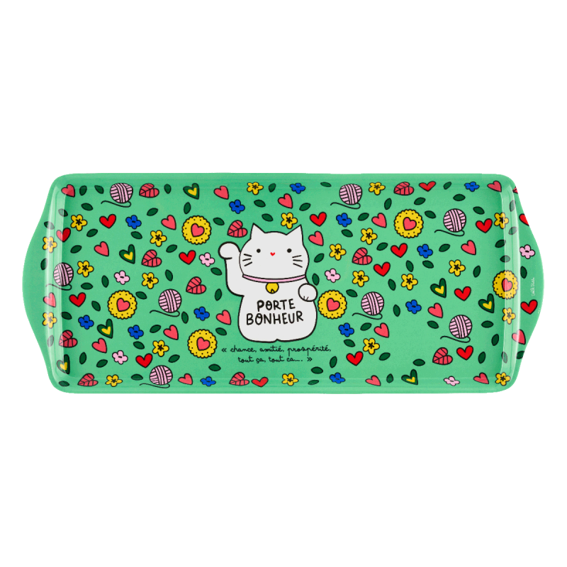 Plateau CAKE Chat bonheur
