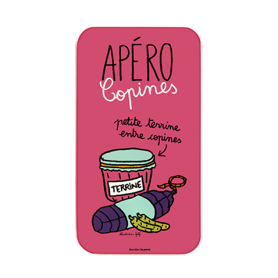 Boîte fenêtre pour mélange apéro, Prenez-en de la graine ! Derrière la