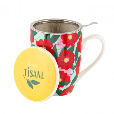 Tisanière (+ filtre) Passiflore