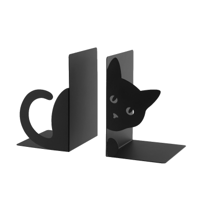 Serre-livre Chat caché