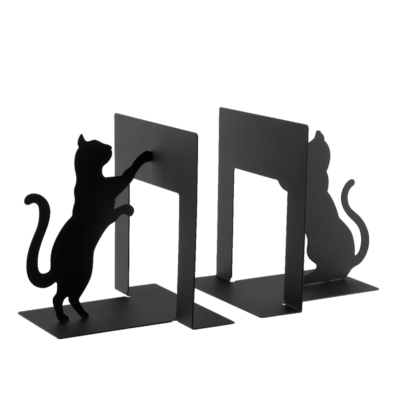 Serre-livre Chat joueur
