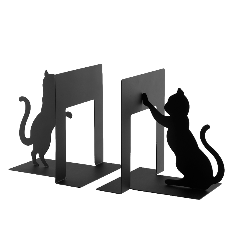 Serre-livre Chat joueur